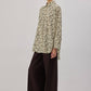 Camicia oversize a stampa mini leopardata