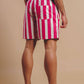 Costume da bagno Beach Club SEAQUAL® a righe fucsia