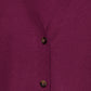 Cardigan in maglia con scollo a V