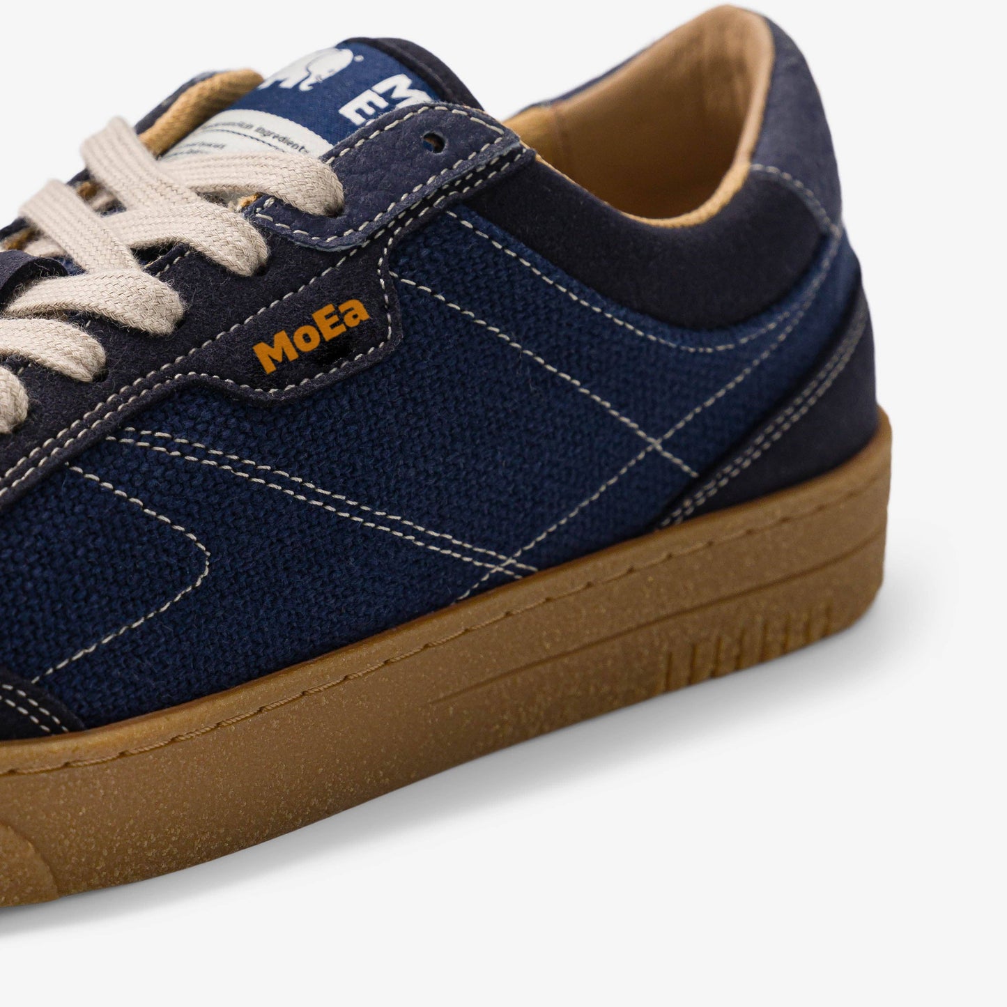 Sneakers vegane blu navy in pelle di fungo