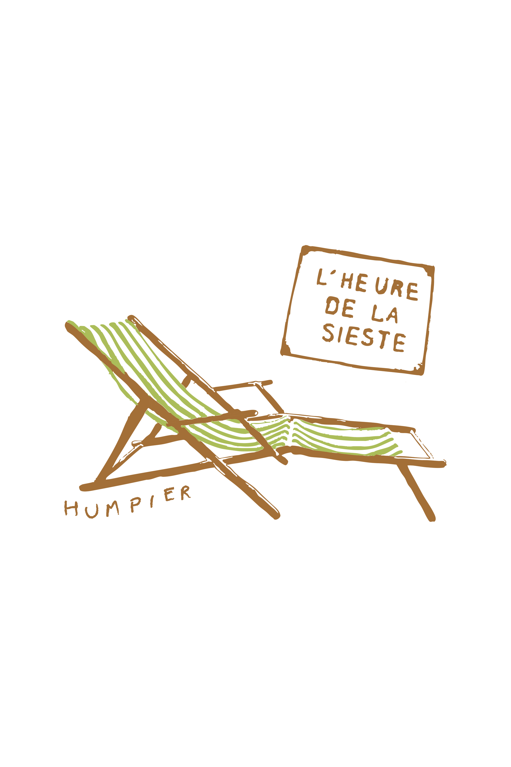 T-shirt La Sieste in cotone biologico