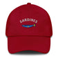 Cappellino da baseball in cotone con ricamo Sardines