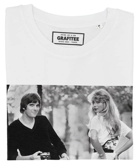 T-shirt unisex Steve Alder con stampa fotografica in bianco e nero