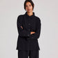 Camicia Sussie in twill di cotone biologico nero