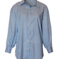 Camicia oversize a righe con bottoni