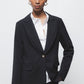 Blazer monopetto essenziale