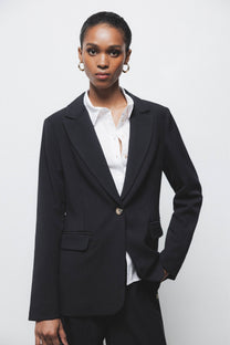 Blazer monopetto essenziale