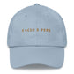 Cappellino Dad Hat ricamato “Cacio e Pepe” in cotone