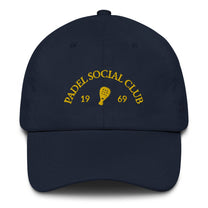 Cappellino da baseball Padel Social Club in cotone con ricamo