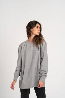 T-shirt a Manica Lunga Snake Riders in Cotone Organico