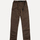 Pantaloni da arrampicata in cotone Ecodye marrone Poplar