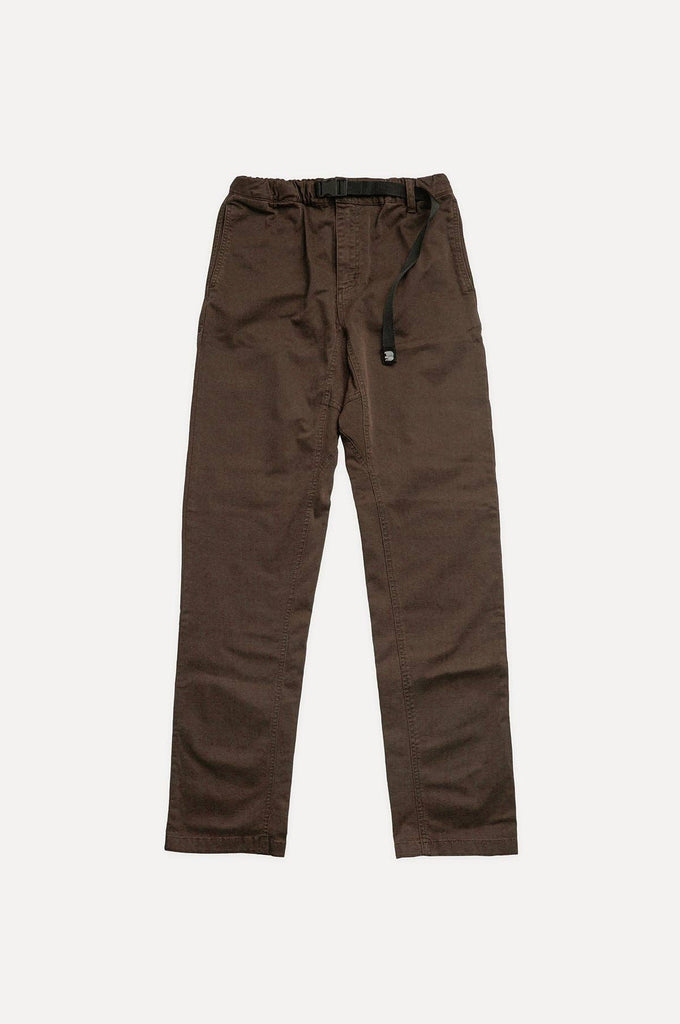 Pantaloni da arrampicata in cotone Ecodye marrone Poplar