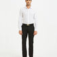 Camicia bianca slim fit con colletto francese