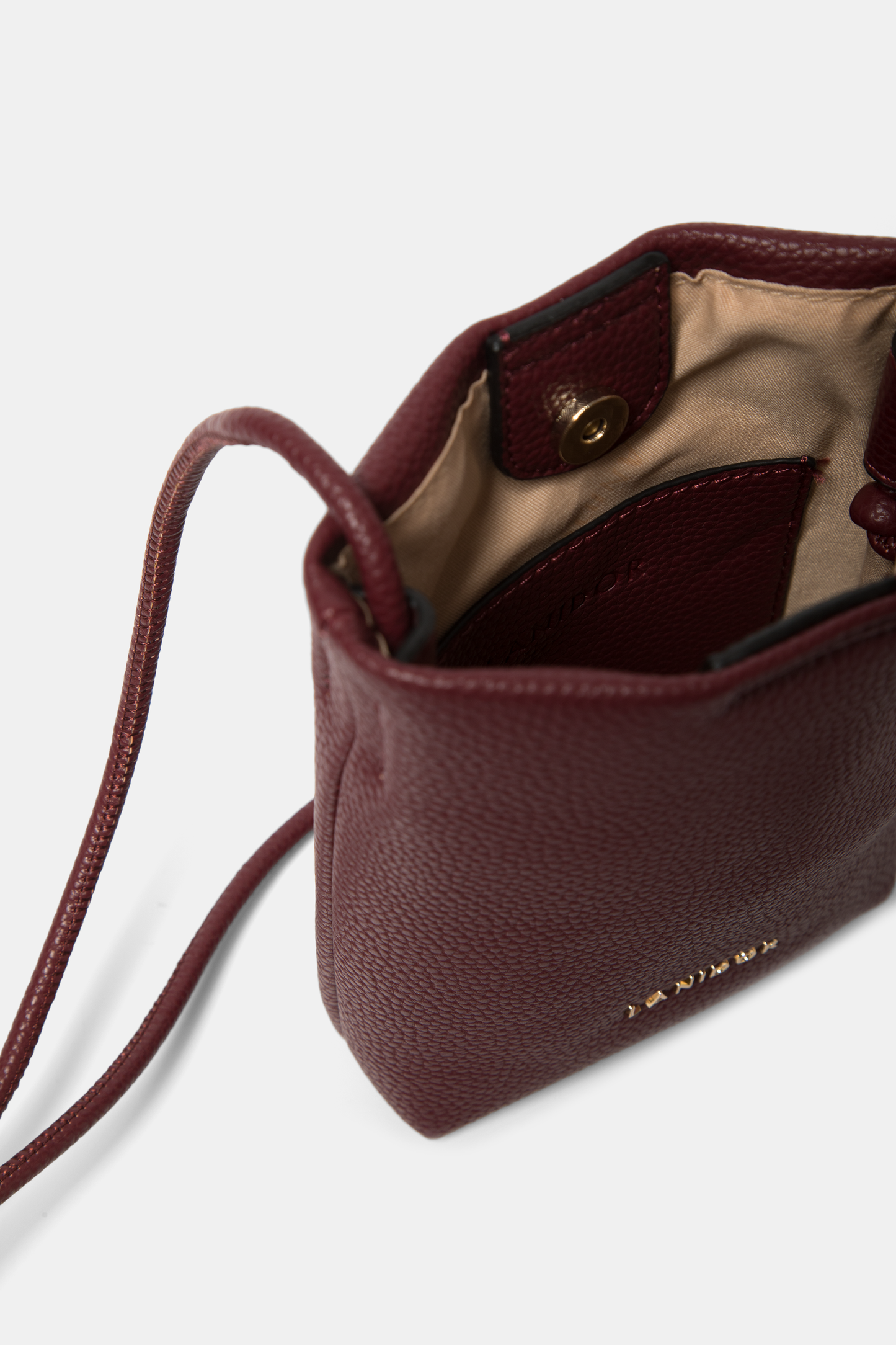 Borsa a tracolla minimal in ecopelle