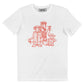 T-shirt grafica Weird Friends in cotone biologico