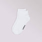 Calzini sneaker unisex traspiranti bianchi