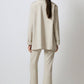 Camicia oversize con spalline e bottoni a pressione