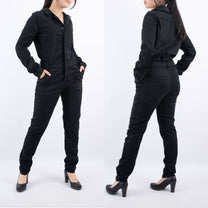 Tuta intera a maniche lunghe con zip