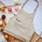 Grembiule da cucina “Papà” con stampa