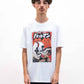 T-shirt Bat Manga in cotone biologico