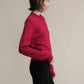 Maglione girocollo in puro cashmere
