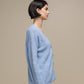 Cardigan in maglia con scollo a V e bottoni
