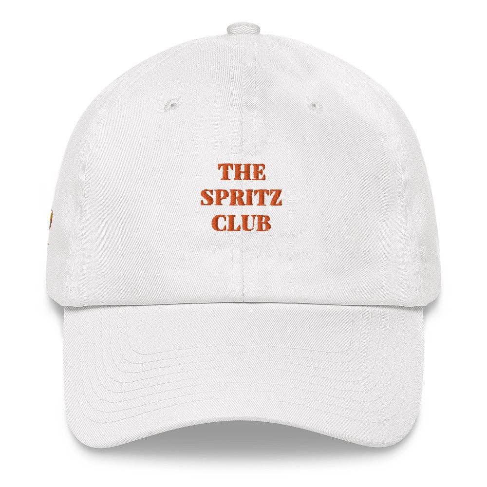 Cappellino dad hat The Spritz Club in cotone con ricamo