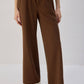 Pantaloni Scuba a Vita Elasticizzata