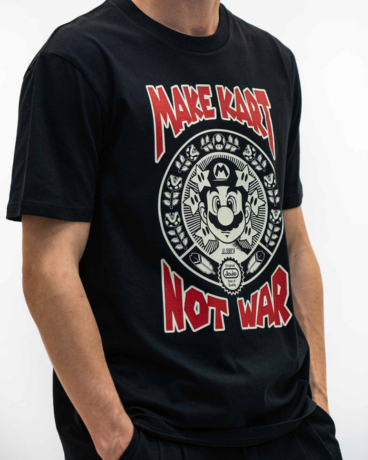 T-shirt unisex Mario Make Kart con stampa videogame