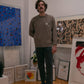 Maglia jacquard in cashmere Arte