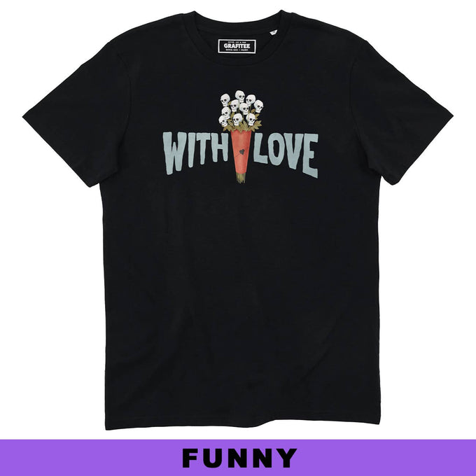 T-shirt unisex “With Love” in cotone biologico