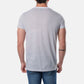 T-shirt uomo bianca con micro stampa a cuori