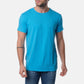 T-shirt uomo basic girocollo in cotone elasticizzato (pack assortito)