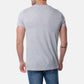 T-shirt uomo grigia con stampa vintage auto