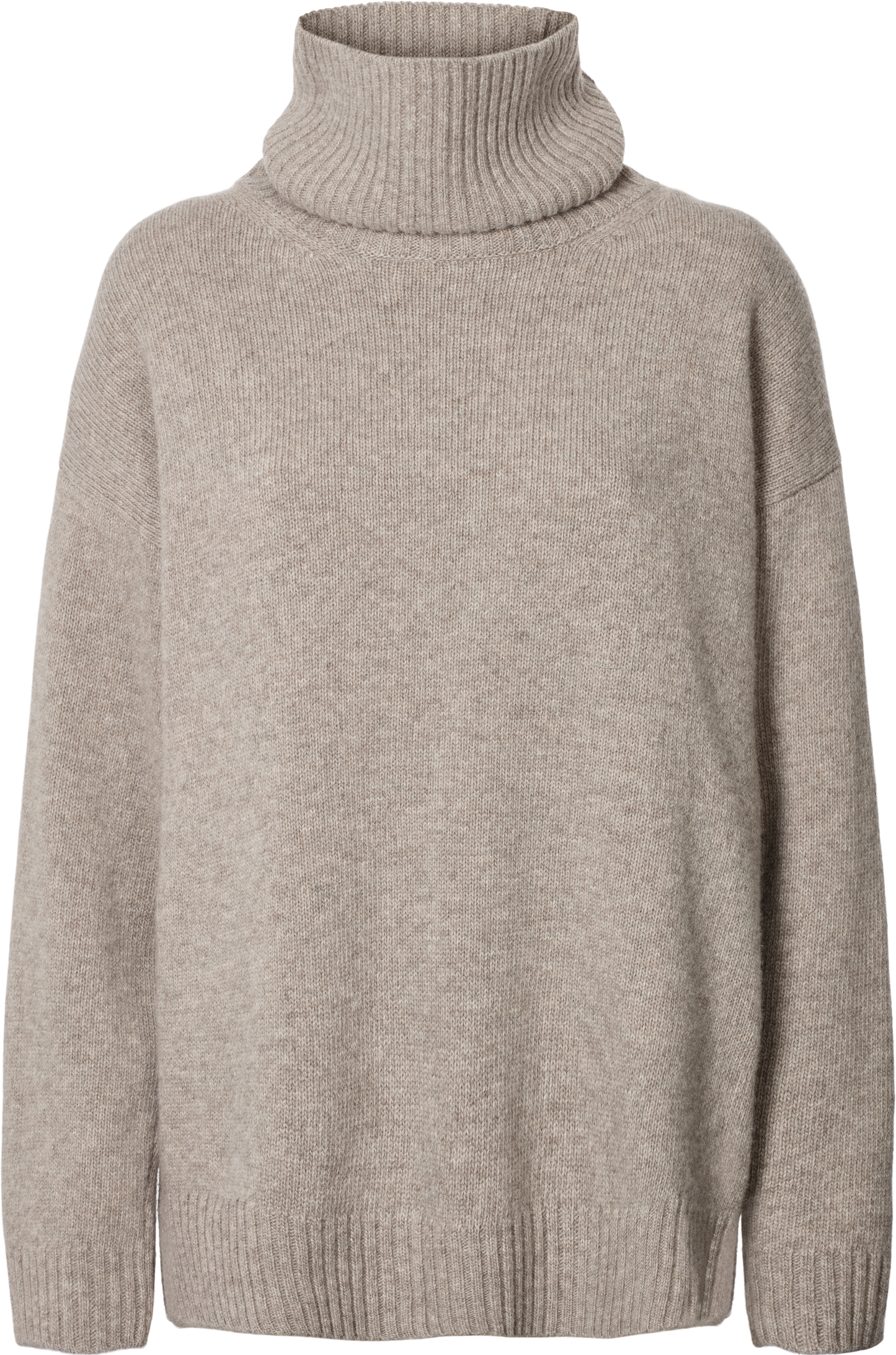 Maglione Vera in lana d’agnello GOTS grigio pietra