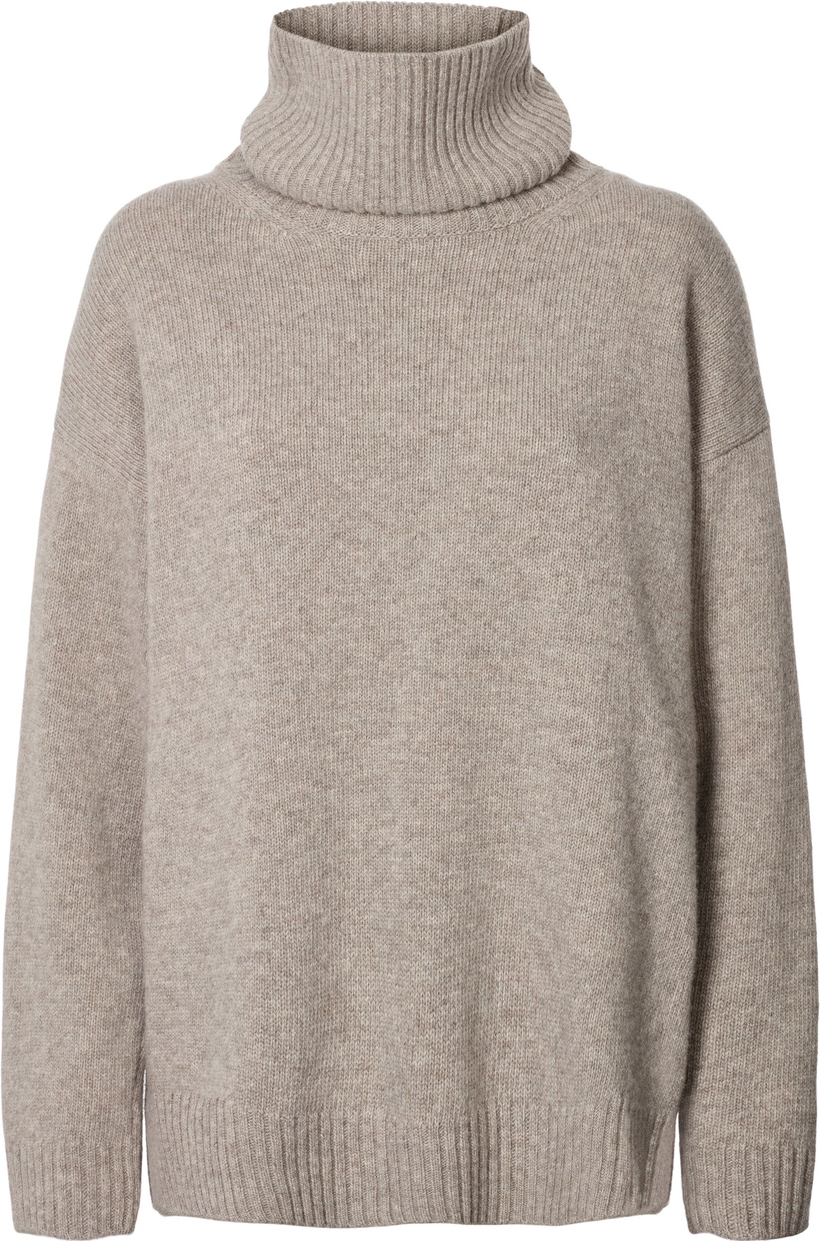 Maglione Vera in lana d’agnello GOTS grigio pietra