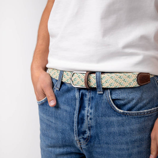 Cintura elasticizzata intrecciata Ambleteuse