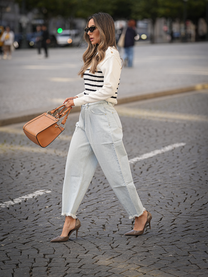 Pantaloni Ganga con polsini