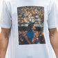 T-shirt unisex in cotone biologico con stampa calcio iconica