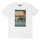 T-shirt unisex in cotone biologico con stampa giapponese Goldrake