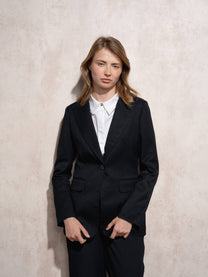Blazer donna nero sartoriale