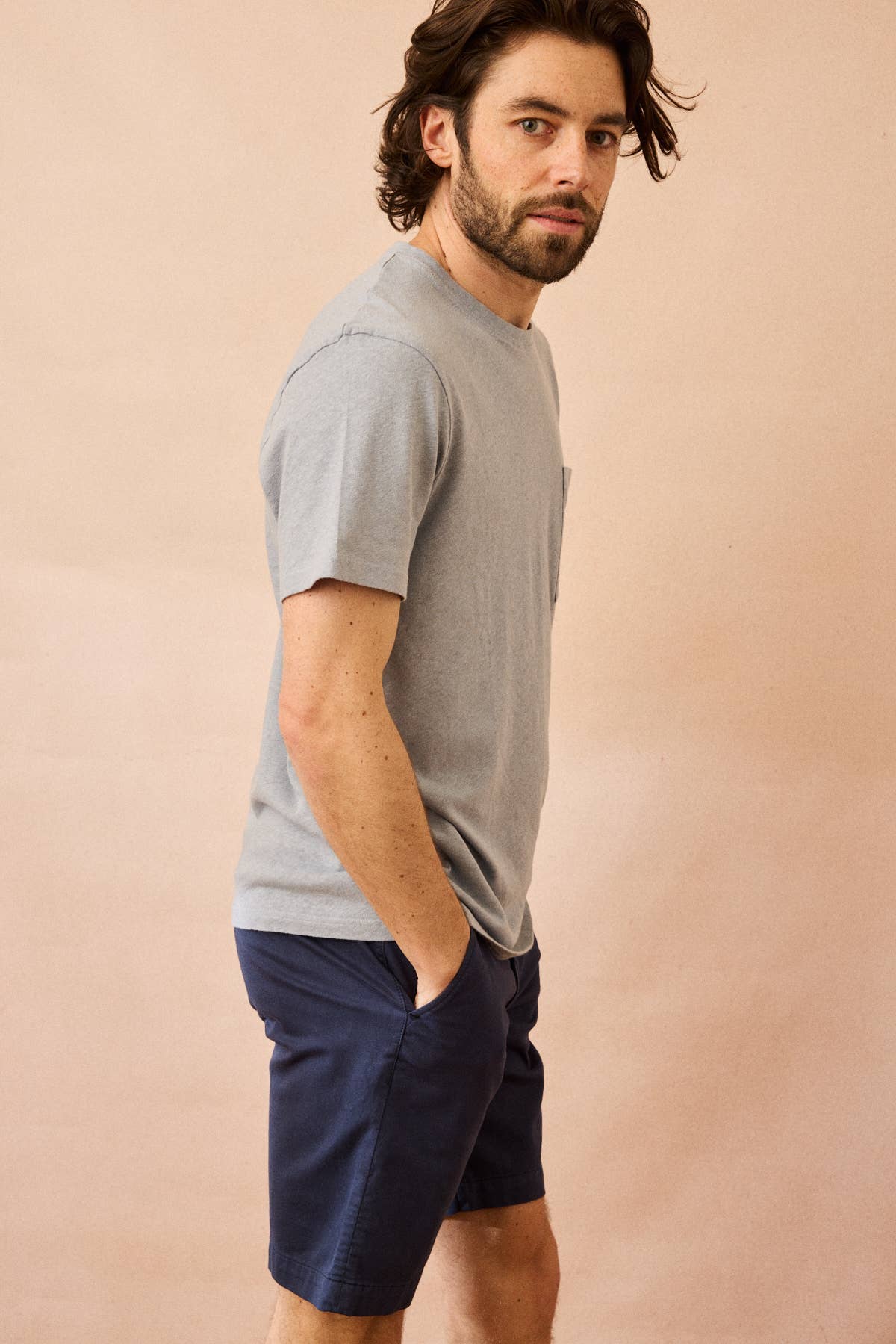 Bermuda chino Miami blu navy