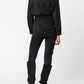 Leggings effetto suede da donna