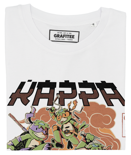 T-shirt KappaBunga con stampa fumetti e mitologia giapponese