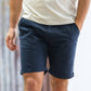 Bermuda in cotone biologico blu navy