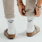 Calzini “Not Your Babe” in cotone biologico