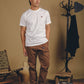 T-shirt essenziale in cotone biologico color naturale