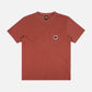 T-shirt tinta a pigmento Burning Sky con taschino