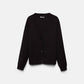 Cardigan in maglia con scollo a V