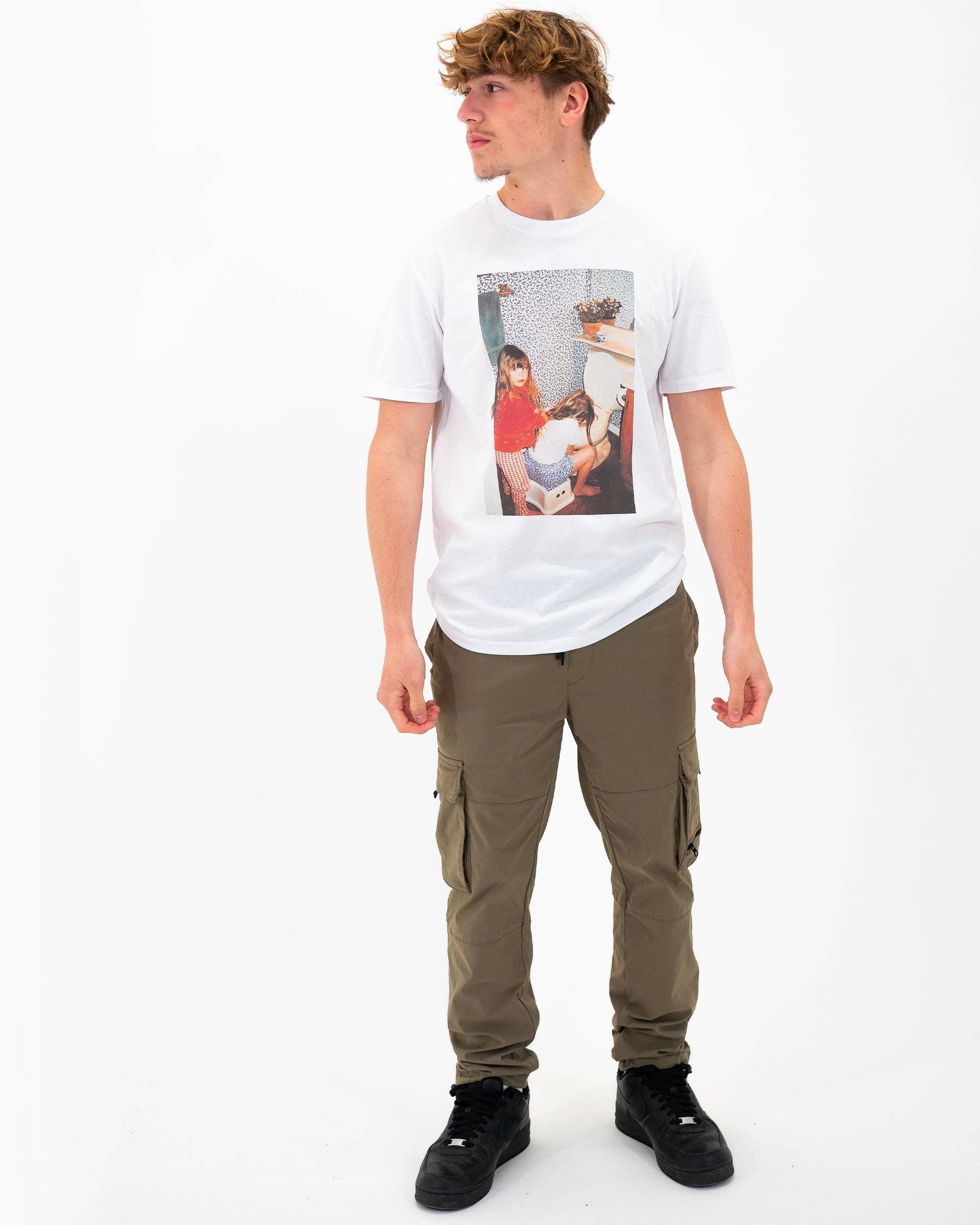 T-shirt unisex vintage BFF divertente